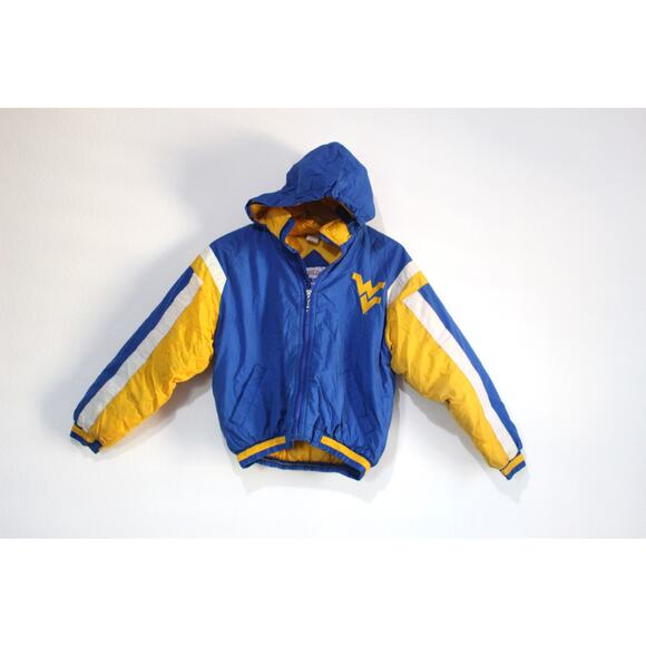 Vintage Kids West Virginia University WVU Jacket Medium - Picture 3 of 6